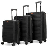 Excavator 3 Piece Expandable Tough Luggage Set