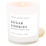 Sugar Cookies Soy Candle - White Jar - 11 oz