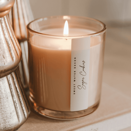 Sugar Cookies Soy Candle - Tinted Glass Jar - 12 oz