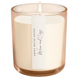 Warm and Cozy Soy Candle - Tinted Glass Jar - 12 oz