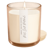 Palo Santo Patchouli Soy Candle - Tinted Glass Jar - 12 oz