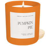 Pumpkin Pie Soy Candle - Orange Matte Jar - 15 oz (Hello Pumpkin)