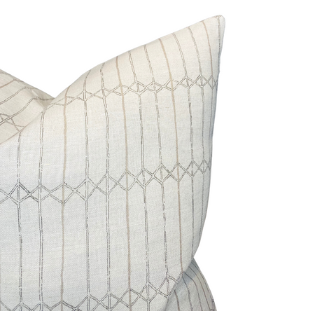 Twine Pillow Cover in Sand, McLaurin + Piercy Textiles