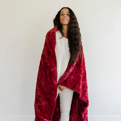 Faux Fur Throw Blankets