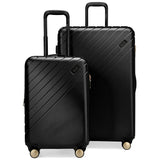 Louvre 2 Piece Expandable Polycarbonate Luggage Set