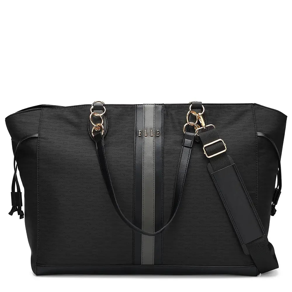 Eleganza 32L Monogram Weekender Tote Bag