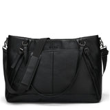 Leisure Luxe 33L Vegan Leather Weekender Tote Bag