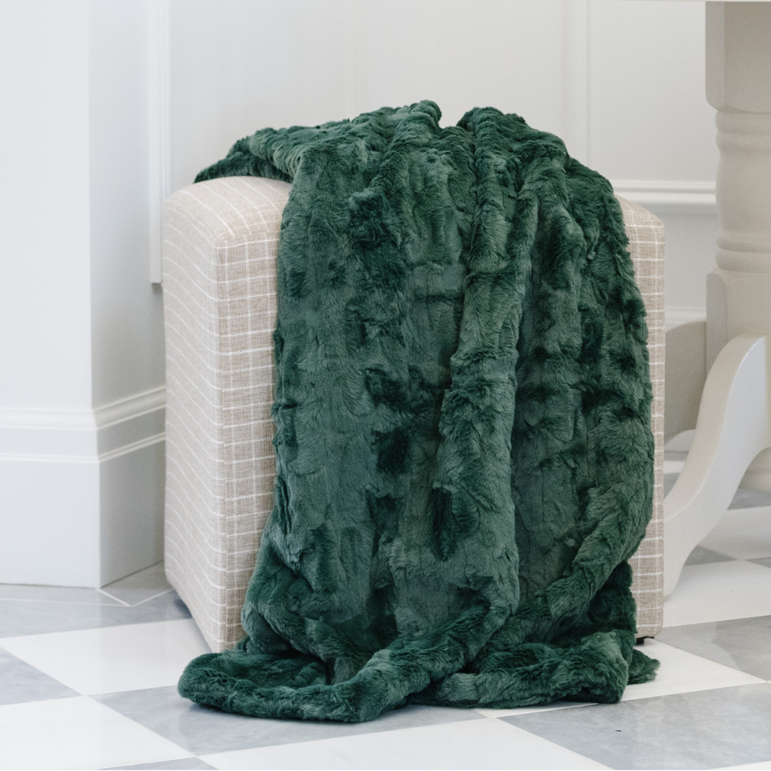 Faux Fur Throw Blankets