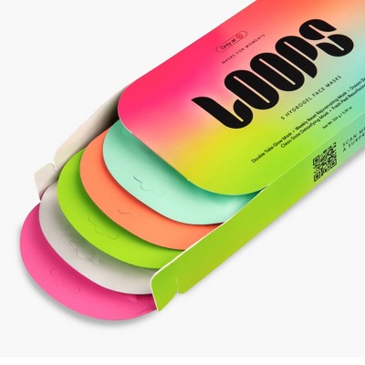 LOOPS Facial Treatment Gift Set 5.29oz/5ct - Missing Box