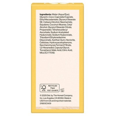 Honest Beauty Everyday Radiance + C Moisturizer with Vitamin C 1.7 fl oz - Imperfect Box