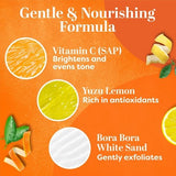 TruSkin Vitamin C Brightening Gentle Face Scrub 4oz - New