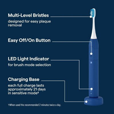 Adult Electric Rechargeable Toothbrush up&up - Imperfect Box