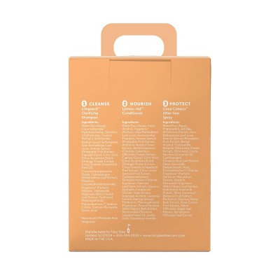 Fairy Tales Sun & Swim Shampoo, Conditioner and Spray Travel Kit 9.9 fl oz/3pk - New