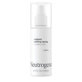 Neutrogena Healthy Skin Radiant Makeup Setting Spray with Antioxidants & Peptides 3.4 fl oz - Imperfect Container