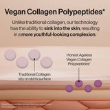 Honest Beauty Ageless Firm and Smooth Cream with Vegan Collagen and Hyaluronic Acid 1.7 fl oz - Imperfect Box