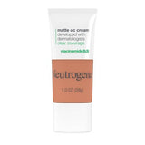 Neutrogena Clear Coverage Flawless Matte Color Correcting Cream, Full-Coverage 7.5 Ginger - New