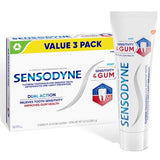 Sensodyne Sensitivity Gum and Enamel Mint Toothpaste 2.3oz/3pk - Imperfect Box