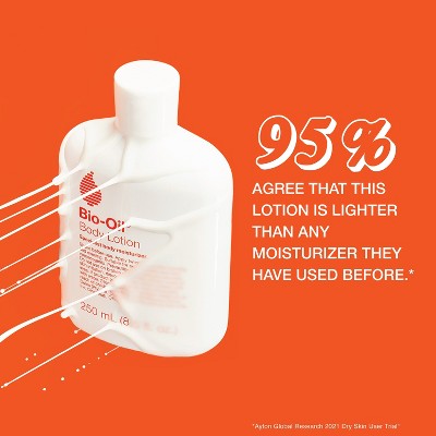 Bio-Oil Hydrating Hand and Body Lotion Unscented 8.5 fl oz - New