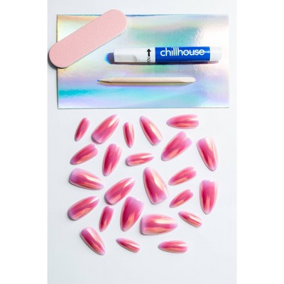 Chillhouse Chill Tips Press-On Fake Nails Unicorn Club 24ct - New