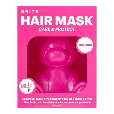 BRITE Bear Leave-In Hair Mask Cream 3.38 fl oz - Imperfect Box
