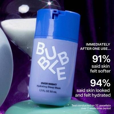 Bubble Skincare Over Night Hydrating Sleep Mask 1.7 fl oz - Missing Box