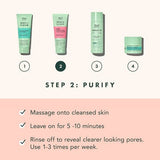 Rael Miracle Clear Pore Purifying Kaolin Clay Face Mask 3.4 fl oz - New