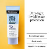 Neutrogena Ultra Sheer Dry-Touch Sunscreen Broad Spectrum SPF 45 6 fl oz /2ct - Imperfect Box