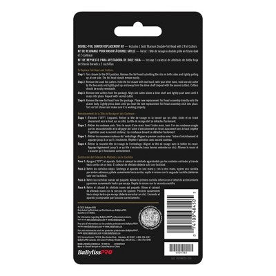 BaBylissPRO FXONE GOLDFX Electronic Razor Replacement Head - New