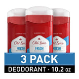Old Spice Men's Deodorant Legendary Fragrance Fresh 3.4oz/3pk - New