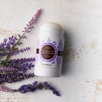 Lavanila Natural Solid Deodorant Vanilla Lavender 2oz - New