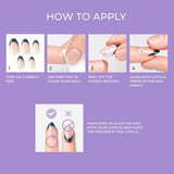 KISS Products Fake Nails Chocolate Glazed 33ct - New