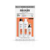 Nioxin System 4 Hair Thickening Colored & Damaged Hair Shampoo & Conditioner Kit 3ct - New
