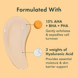 Rael Miracle Clear Brightening Triple Acid Face Exfoliant Gel-Serum 1.7oz - New