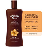 Hawaiian Tropic Dark Tanning Oil 8oz - Imperfect Container