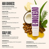 Overtone Royal Plum Daily Conditioner- Semi-Permanent Purple Hair Color  4.5 oz - New