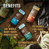 Every Man Jack All Over Solid Deodorant Fresh Citrus 2.6oz - New