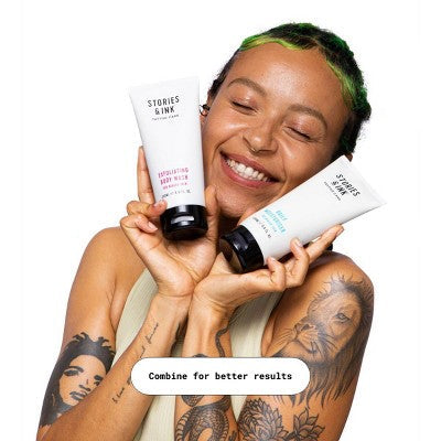 Stories & Ink Enhancing Exfoliating Body Wash 6.76 fl oz - New