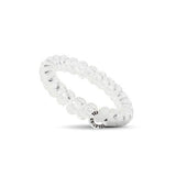 TELETIES Elastics Crystal Clear Large/3ct - New