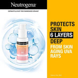 Neutrogena Invisible Daily Defense Sunscreen Face Serum SPF 60 1.7 fl oz - New