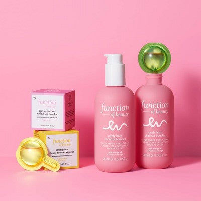 Function of Beauty Super Shape Curl Cream for Curly Hair 7 fl oz - New