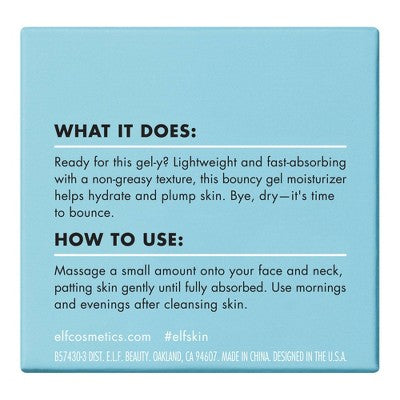 e.l.f. SKIN Holy Hydration! Gel-Yeah Face Moisturizer 1.7fl oz - Missing Box