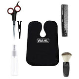 Wahl Haircutting Scissors and Accessory Kit with Shears, Blade Guard, Spray Bottle, Comb, Neck Duster & Cape - New