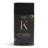 Play Pits King Natural Solid Deodorant 2.65oz - New