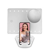 Conair LED Hollywood Lighted Social Media Makeup Mirror White - Imperfect Box