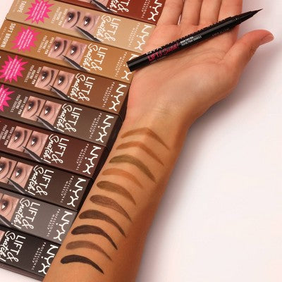 NYX Professional Makeup Lift N Snatch! Brow Tint Pen Black 0.03 fl oz - New