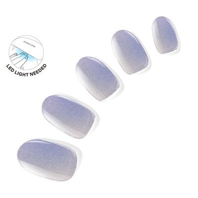 Dashing Diva Glaze Semi-Cured Gel Nail Polish Strips Baila con Fuego 32ct - New