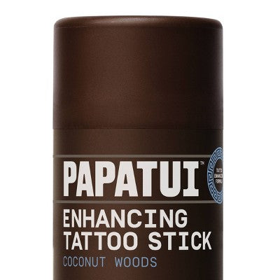 Papatui Enhancing Body Tattoo Stick Coconut Woods 2.6oz - Imperfect Container