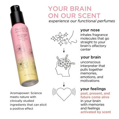 Pacifica Passion Fruit Hair; Body Mist 5 fl oz - New