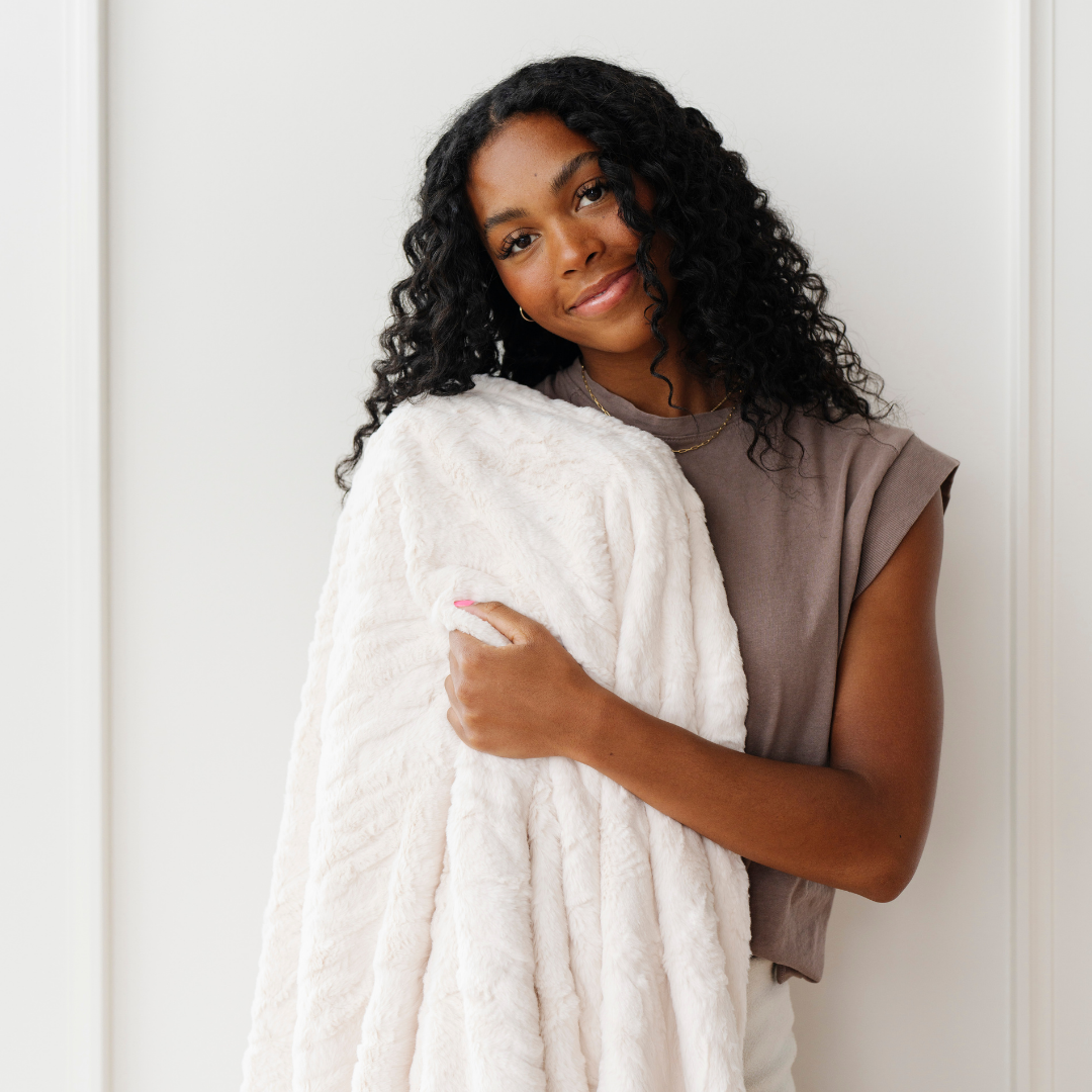 Faux Fur Throw Blankets