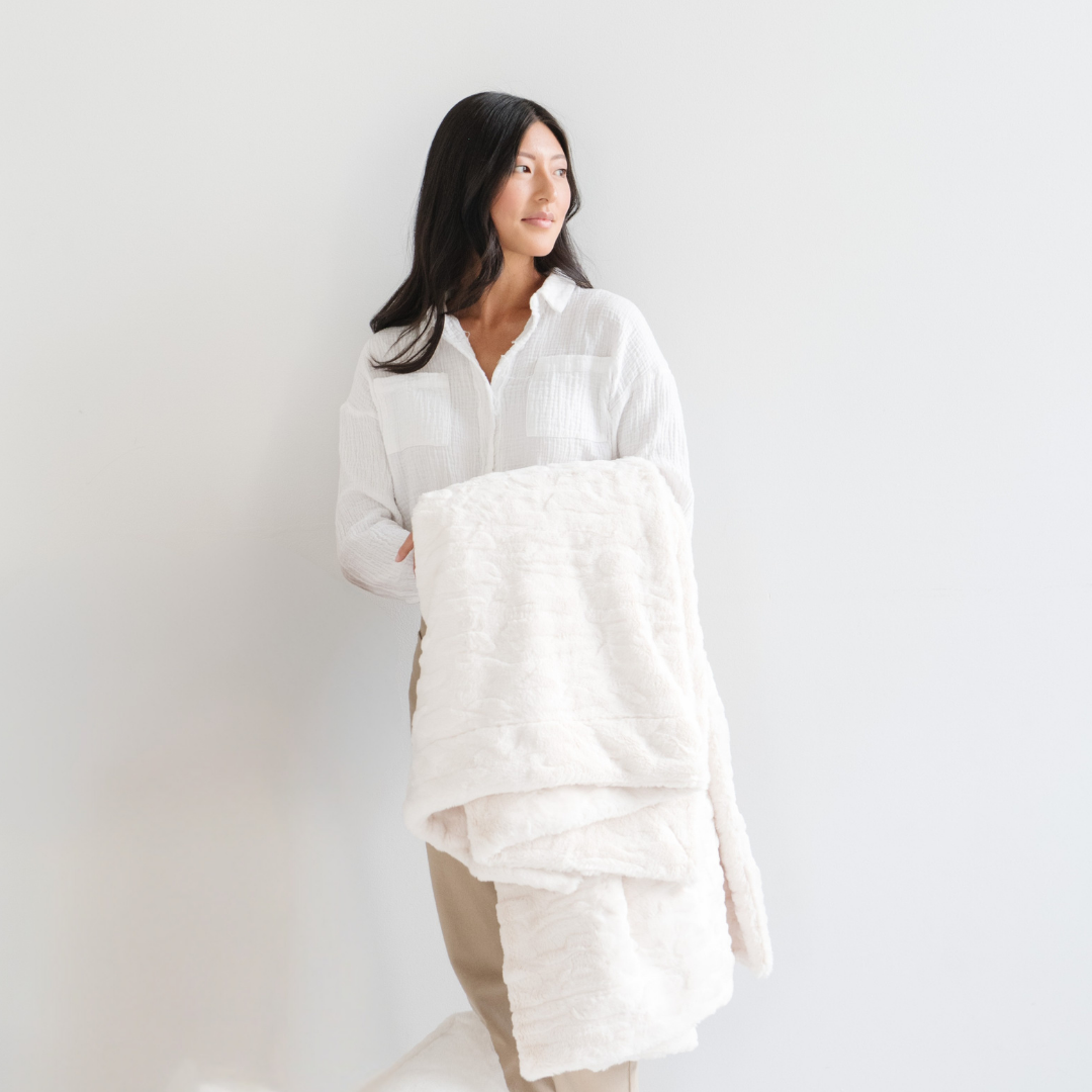 Faux Fur Throw Blankets